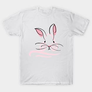 cite minimal bunny rabbit T-Shirt